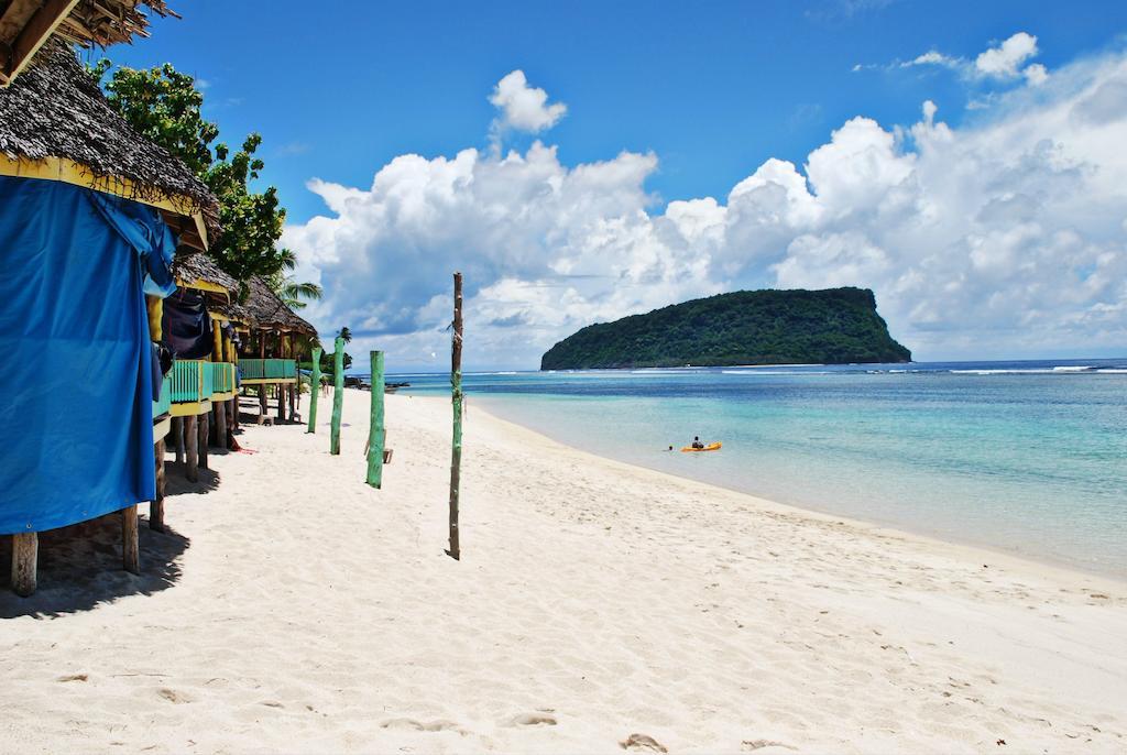 Taufua Beach Fales Lalomanu Kültér fotó