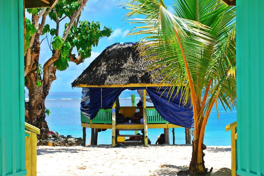 Taufua Beach Fales Lalomanu Kültér fotó