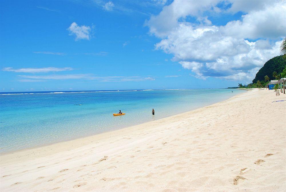 Taufua Beach Fales Lalomanu Kültér fotó