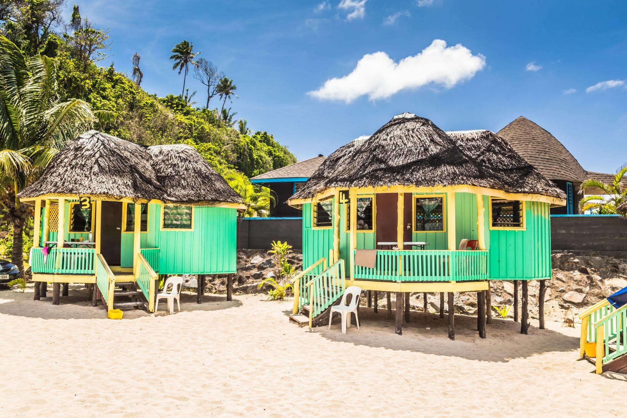 Taufua Beach Fales Lalomanu Kültér fotó