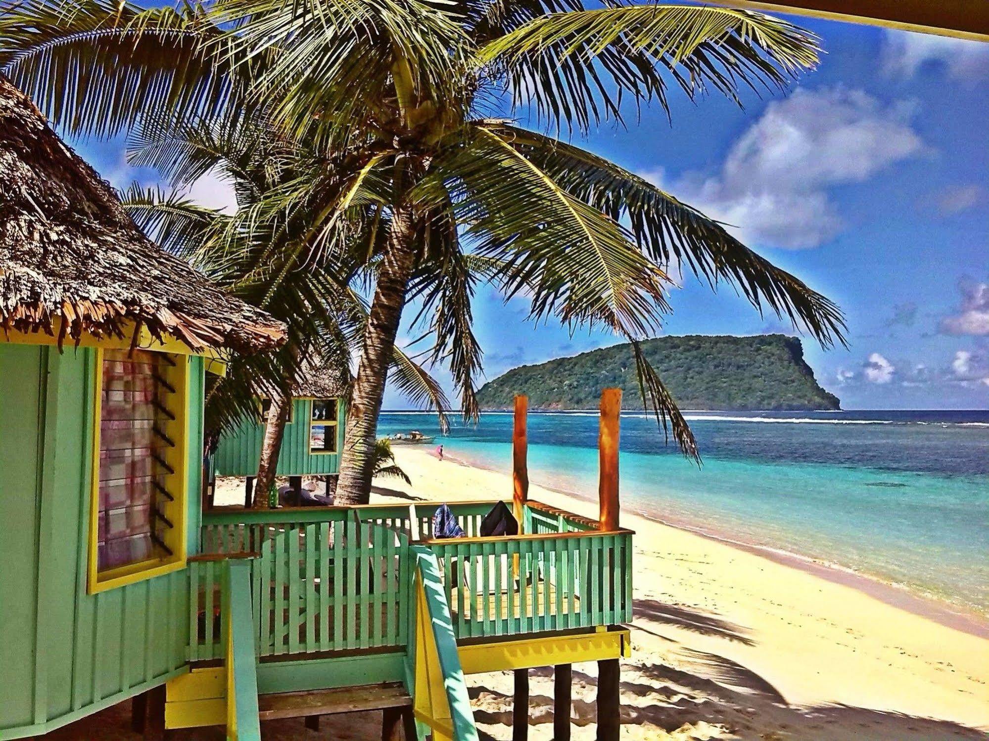 Taufua Beach Fales Lalomanu Kültér fotó