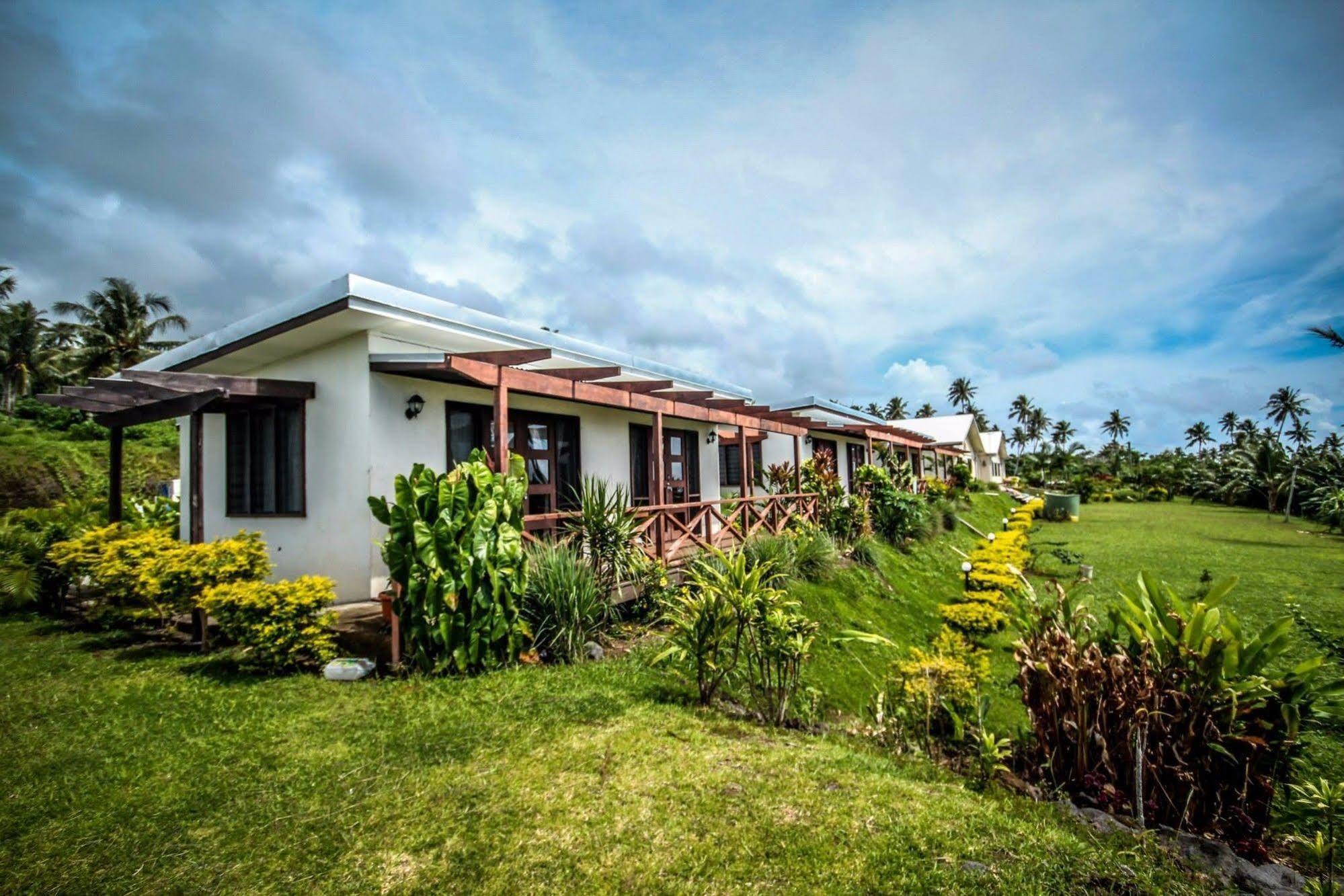 Taufua Beach Fales Lalomanu Kültér fotó