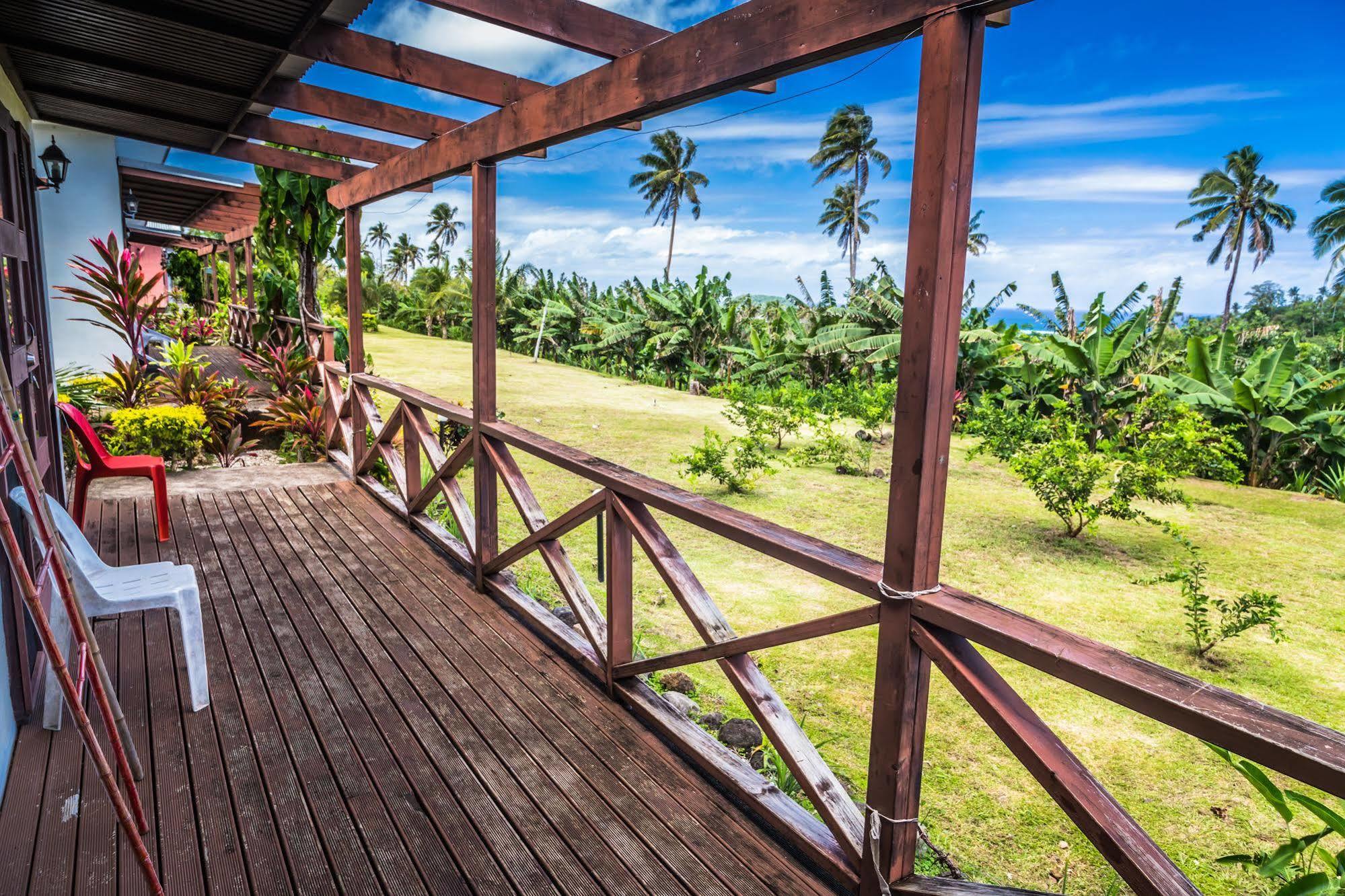 Taufua Beach Fales Lalomanu Kültér fotó