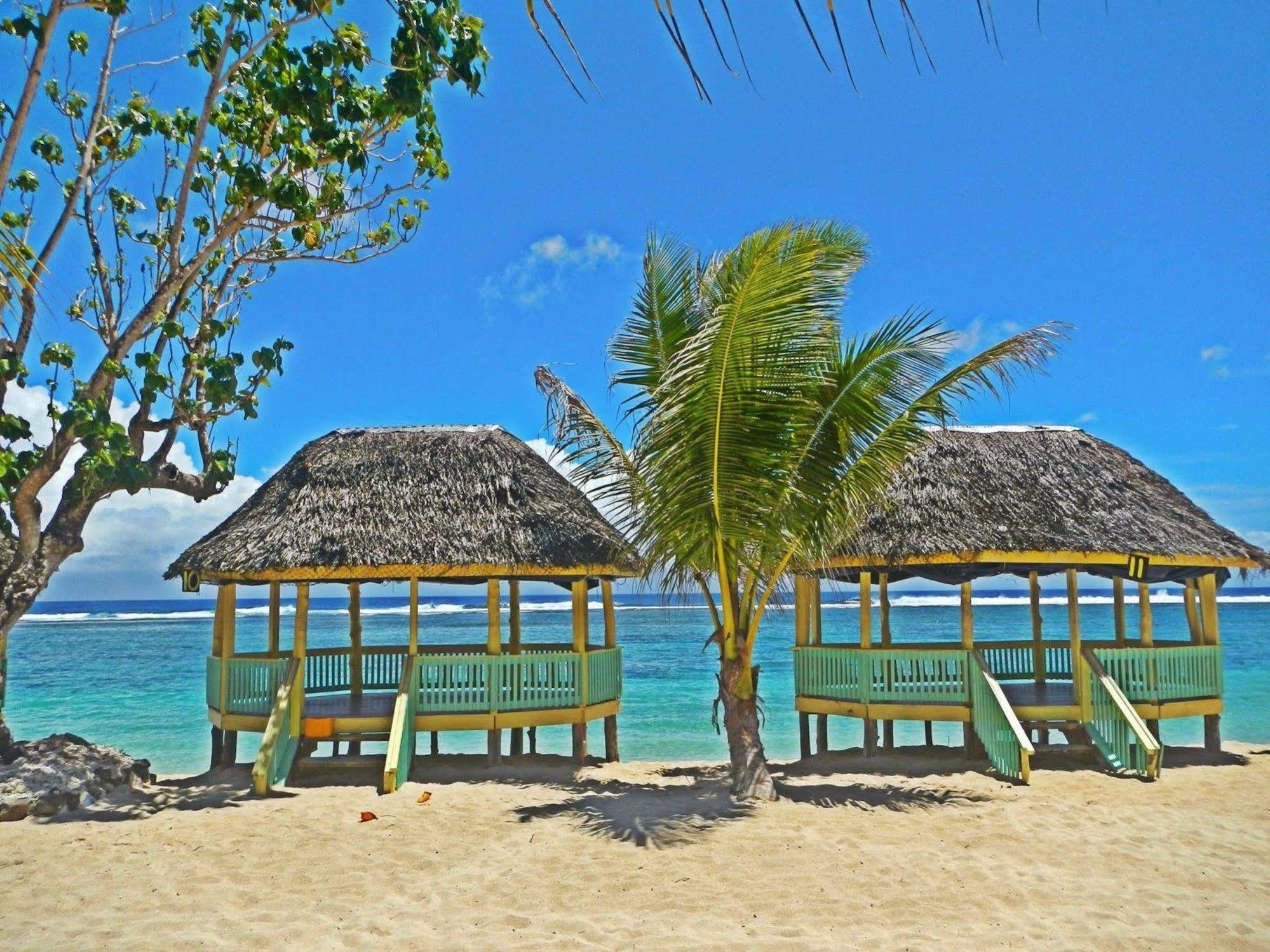Taufua Beach Fales Lalomanu Kültér fotó