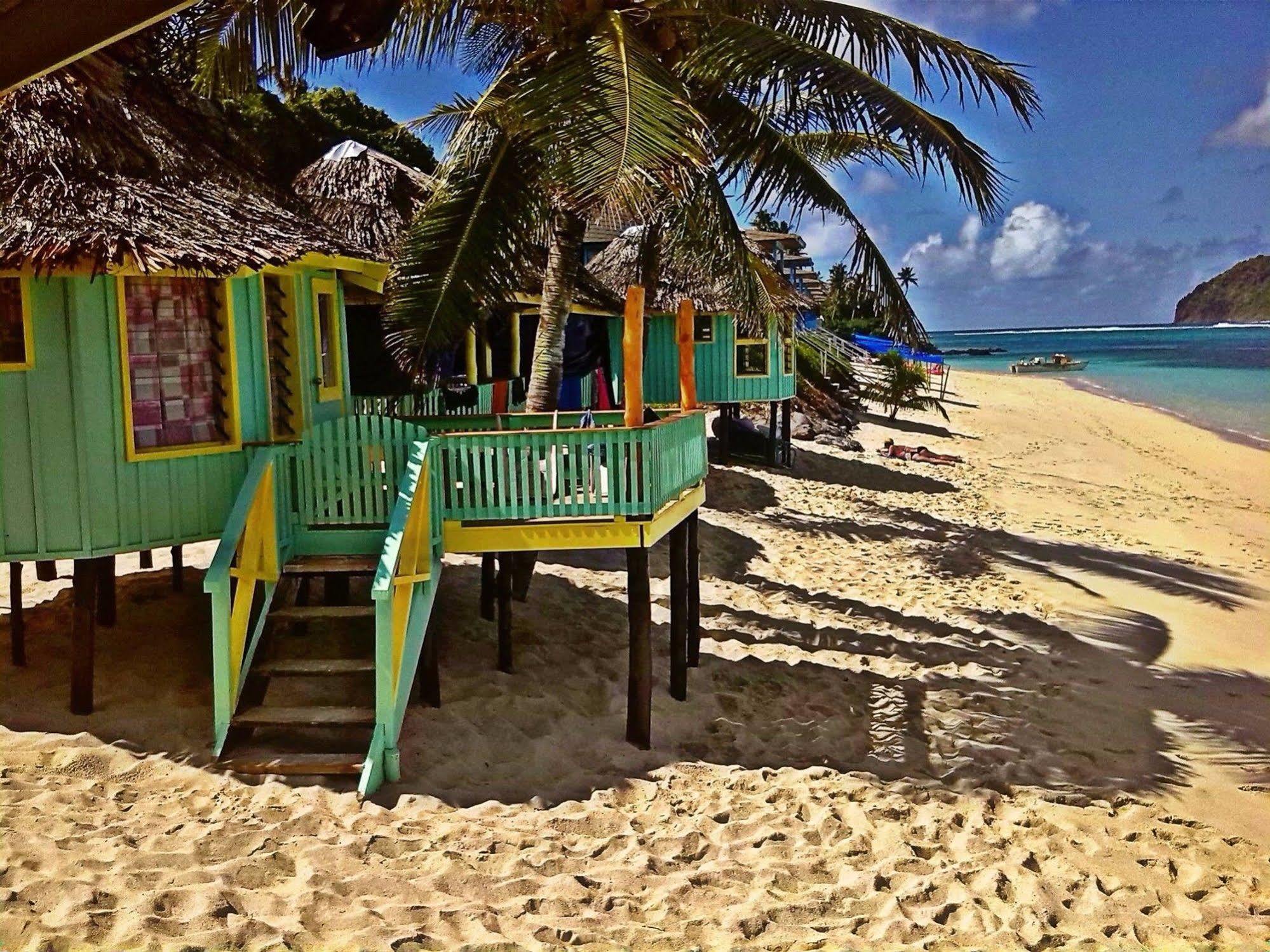 Taufua Beach Fales Lalomanu Kültér fotó