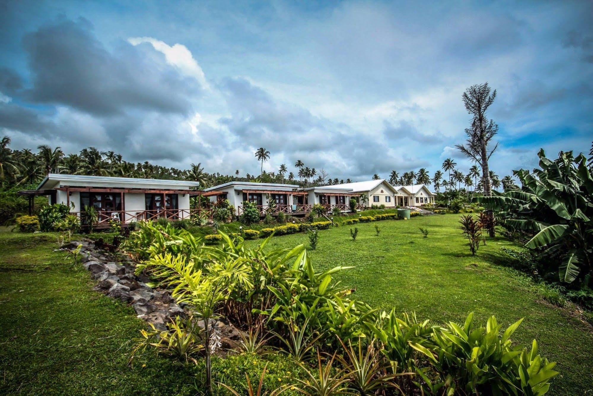 Taufua Beach Fales Lalomanu Kültér fotó