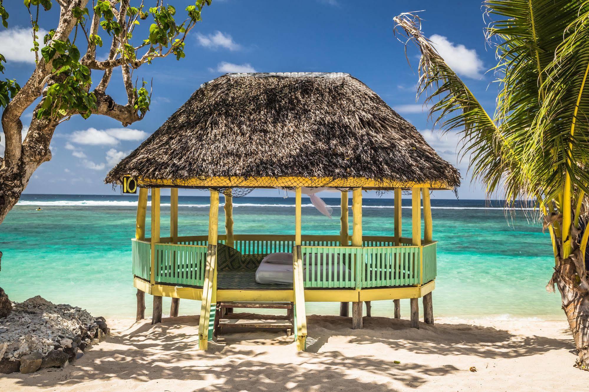 Taufua Beach Fales Lalomanu Kültér fotó