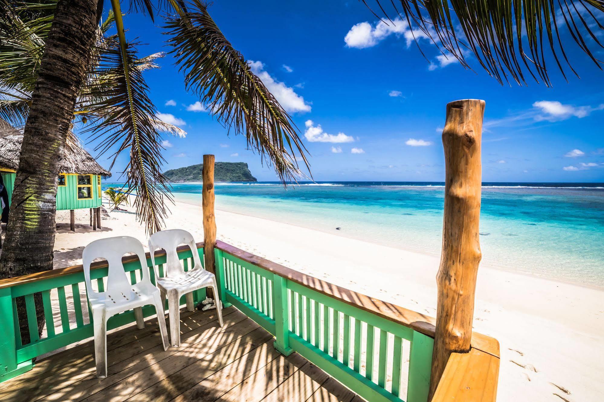 Taufua Beach Fales Lalomanu Kültér fotó