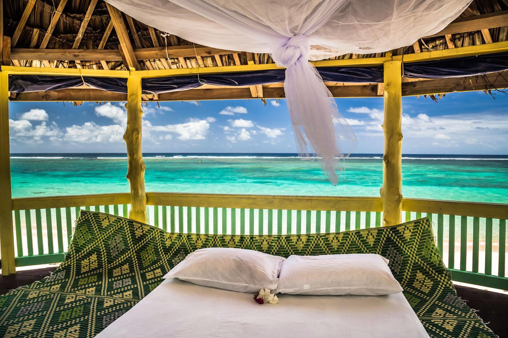 Taufua Beach Fales Lalomanu Kültér fotó