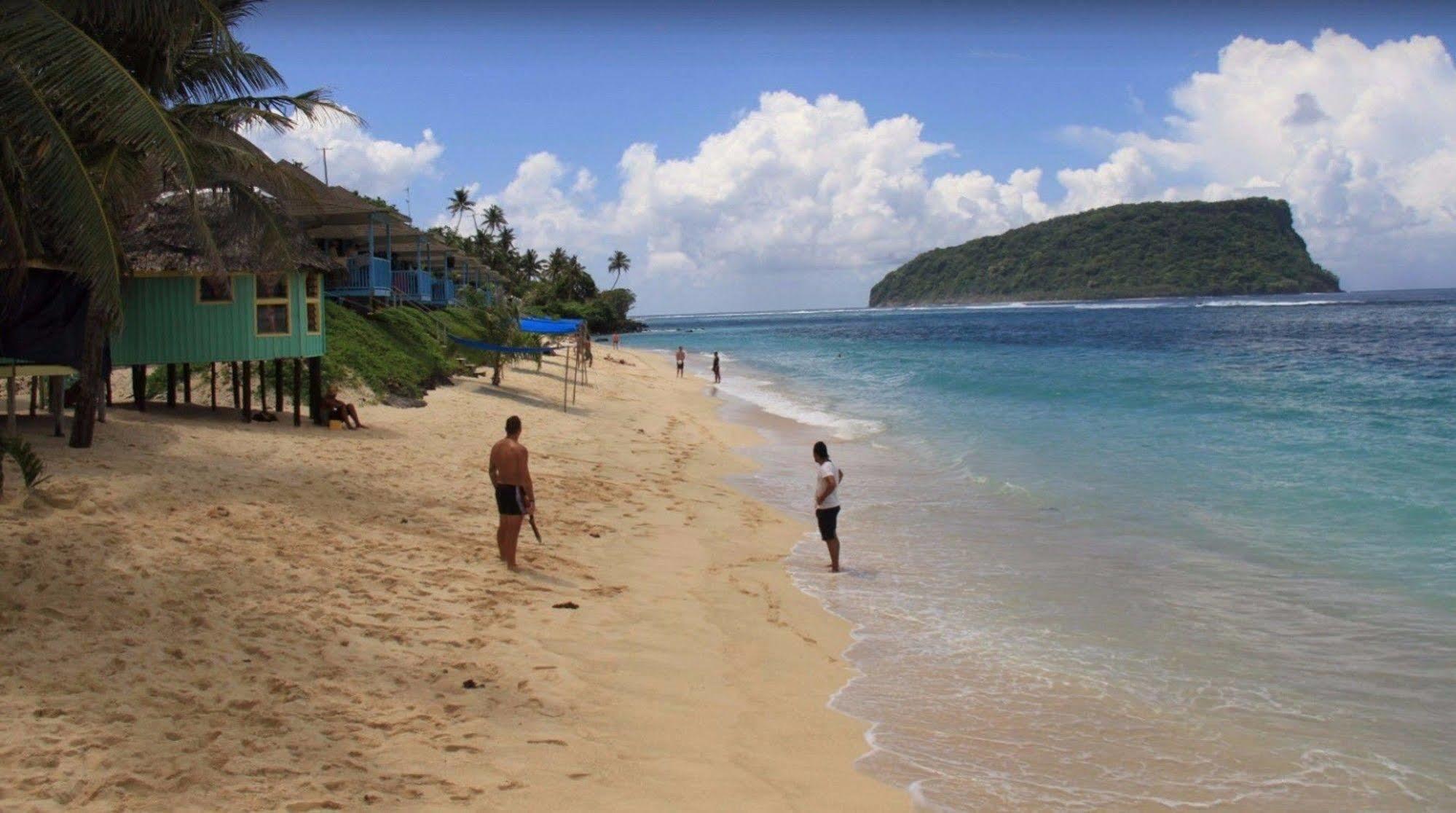 Taufua Beach Fales Lalomanu Kültér fotó